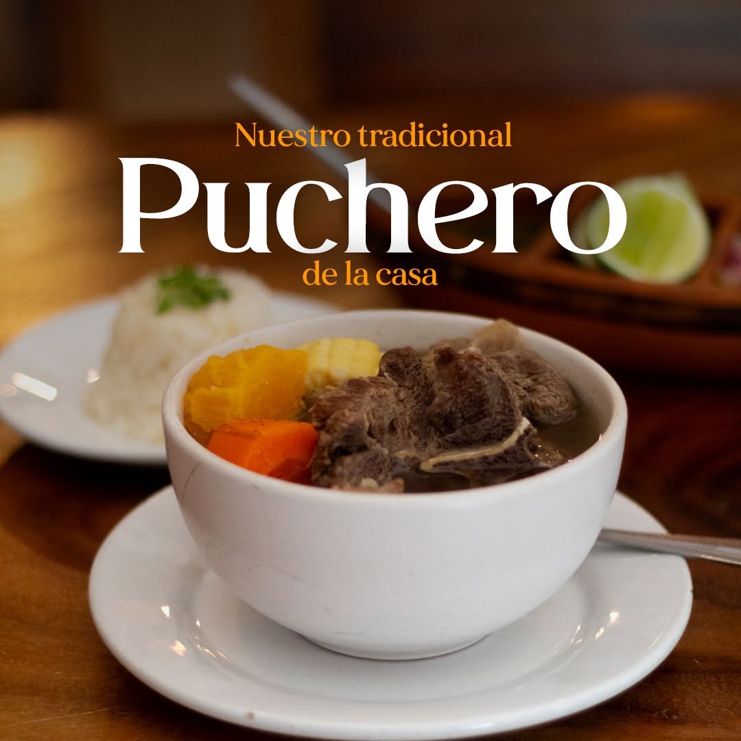 Puchero tradicional de la casa